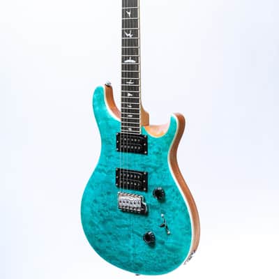 PRS SE Custom 24 Quilt Top in Turquoise image 2
