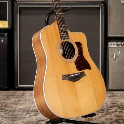 Taylor 210ce Dreadnought Acoustic/Electric Guitar with Gig Bag image 15