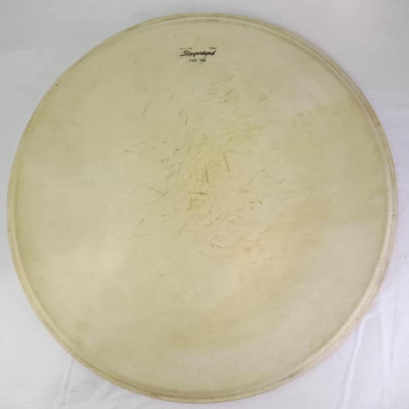 Slingerland 16"Calf Skin Floor Tom Drum Head Resonant Vintage 50s Radio King USA image 1