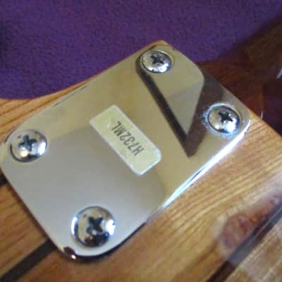 Hondo II H732ML vintage electric guitar 1980 solid maple near perfect example *rare find image 8