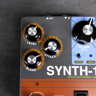 Keeley Synth-1 Reverse Attack Fuzz Wave Generator Pedal image 9