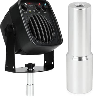Galaxy Audio NSPA Nano Spot PA 25W 3 inch Powered Personal Monitor Speaker  Bundle with Galaxy Audio Hot Spot MSA1 Mic Stand Adapter image 1