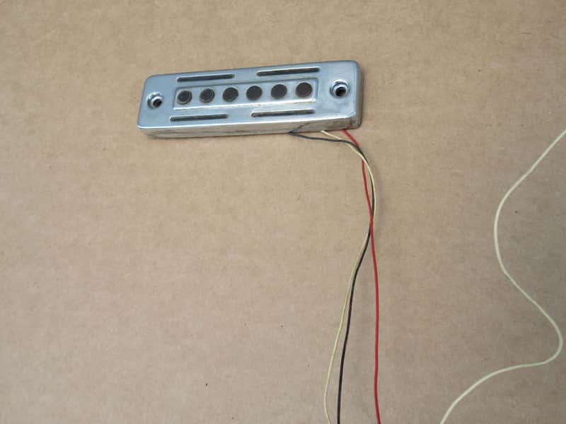 1960s Silvertone 1418 Guitar Pickup Strong 6.15K Teisco National image 1