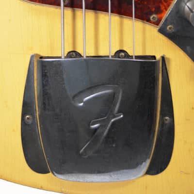 Fender 1966 Vintage Jazz Bass Custom Color Olympic White Matching Headstock w/ OHSC – Used 1966 - Olympic White image 12
