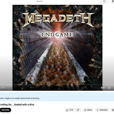 DAVE MUSTAINE's Artist Owned Dean Mako Florentine Acoustic Guitar NAMM, MEGADETH Endgame Album Recorded, Vevo Unplugged Concert Tour Played - Signed image 5