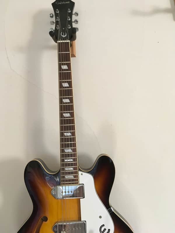 Epiphone Casino Bigsby Vintage Sunburst | Reverb