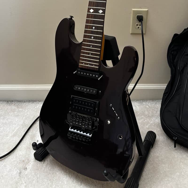1999 Schecter V-7 Cranberry?