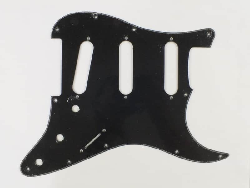 2022 Guitars Electric Ltd Stratocaster Black Single Ply