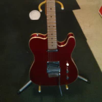 Rare Vintage Kramer Classic III Candy Apple Red Telecaster w Seymour Duncan & Floyd Rose WoW Player image 5