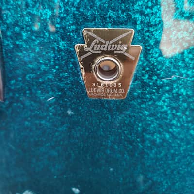 Ludwig 15"(Diameter)x12"(Depth) Converted Floor Tom 1980's/90's image 2