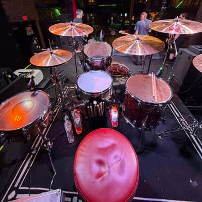 Ludwig Classic Maple Fab 2021 - Burgundy Pearl image 2