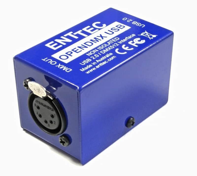 Enttec 70303 USB to DMX Interface, Unisolated image 1