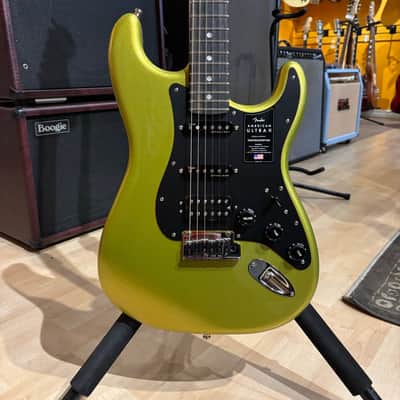 Fender Limited Edition American Ultra II Stratocaster HSS (Solar Flare) image 3