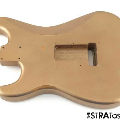 Fender Vintera Road Worn 60s Stratocaster Strat BODY, 1960s Firemist Gold image 3