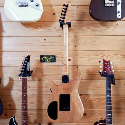 Handcrafted Boutique Electric Guitar – Birdseye Maple Top – Made in Italy (1980s–1990s) image 17