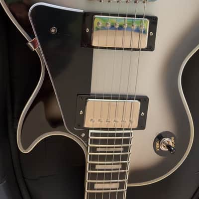 Epiphone Les Paul Custom 2015- present - Silver burst image 3