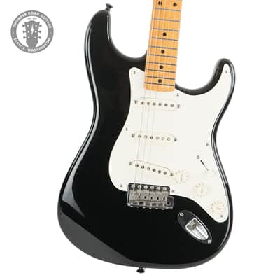 2010 Fender Eric Johnson Stratocaster Black image 1
