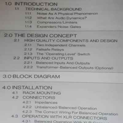 Operating Manual for Behringer Composer MDX 2100 in English and German1995 image 4