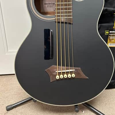 Warwick RockBass Alien Standard 5 String Acoustic Electric Bass - Black image 2