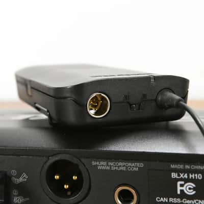 Shure BLX14 Wireless Bodypack System - H10 Band 542-572MHz (NO PSU) CG012N7 image 7