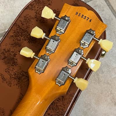 2025 Gibson 1959 Les Paul Standard Chambered Antique Natural Ultra Light Aged Murphy Lab image 21