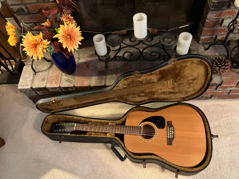 Vintage Simon & Patrick Luthier 12 twelve string acoustic guitar, immaculate cond. Original Finish image 1