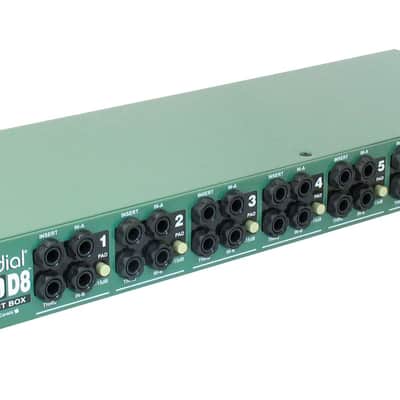 Radial ProD8 8-channel Rackmount Passive Instrument Direct Box with Custom Transformers image 2