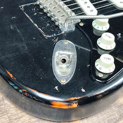 MyDream Partcaster Custom Built - Gilmour's Black Strat Tribute image 5
