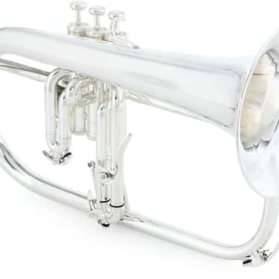 Yamaha YFH-8310ZIIS Professional Bb Flugelhorn - Silver-plated image 2
