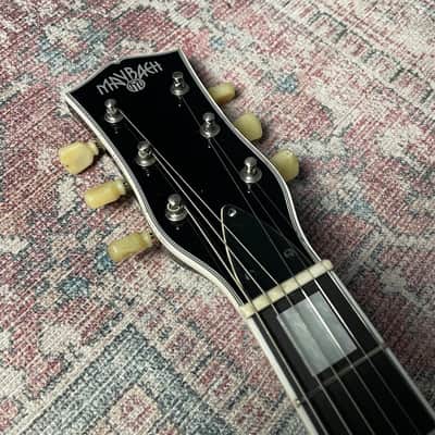 Maybach Lester 57 Custom Electric Guitar With Bigsby in Black Velvet image 16