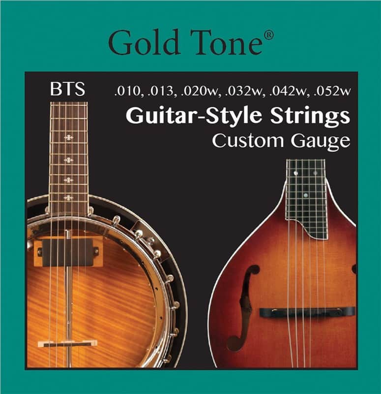 Gold Tone BTS Guitar-Style Strings - custom gauge nickel wound - Folkternative BANJITAR loop-end image 1