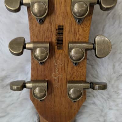 Tagima Olive Grace EQ-NTOP Acoustic Guitar w/HS Case - Natural Finish - Demo image 6