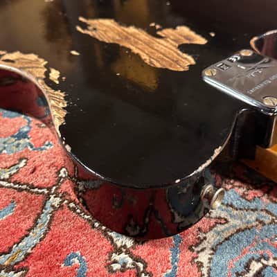 Fender Custom Shop '50 LTD Heavy Relic Double Esquire 2024 Black image 13