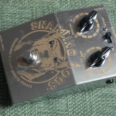 used 1990's (maybe early 2000s) Snarling Dogs Tweed E. Dog Model # SDP-1 Overdrive / Distortion, "6L6 vacuum tube overdrive EMULATOR" (NO tube is part of the pedal's circuitry) + battery & strings (NO box / NO paperwork) image 9