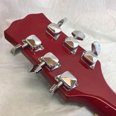 MWR Single Cut Red Double Humbucker Electric Guitar w/ New Strings Free Shipping image 10
