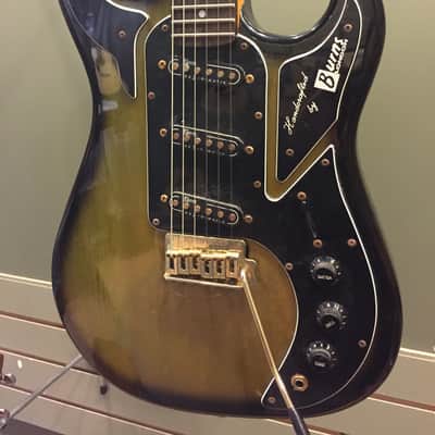 2002 Burns London Club Series Marquee Electric Guitar Green Burst