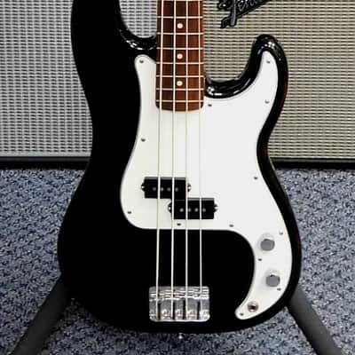 2021 Fender Player Precision Electric Bass w/Case! Gloss Black! VERY NICE!!! image 3