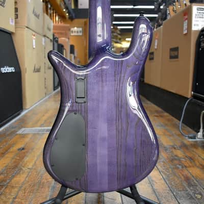 Spector Euro 5 CST 5-String Electric Bass Guitar Natural Violet Burst w/Padded Gig Bag image 3