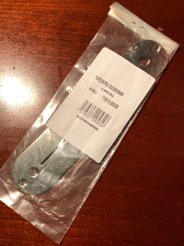 Allparts Control Plate for Fender Telecaster image 1