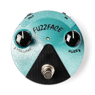 Dunlop Jimi Hendrix Fuzz Face Mini Turquoise Guitar Effects Pedal FFM3 image 1