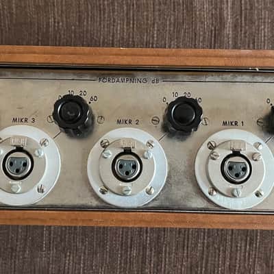 Sveriges Radio Hh 636 Germanium microphone preamp/mixer image 4