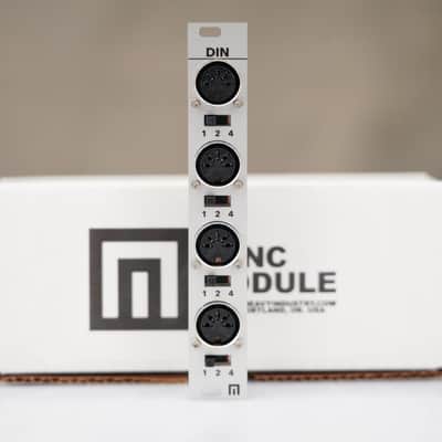 Malekko DIN Sync Expander Euro Module w/ 3.5mm TRS to 5-Pin MIDI Cables #58532 image 4