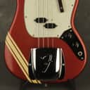 original 1971 Fender MUSTANG BASS Competition Red w/MATCHING HEADSTOCK!!!