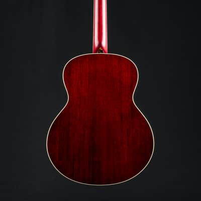 Bourgeois SJ Oval Hole Mahogany and Aged Tone Adirondack Spruce Black Top Custom NEW image 3