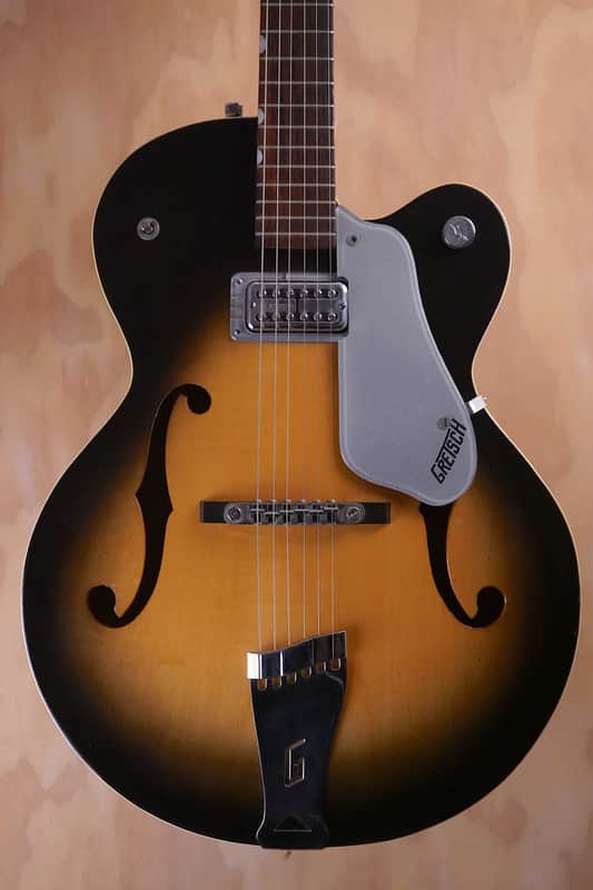 Gretsch G6124 Single Anniversary Electric Guitar in Sunburst, 1959 Model - Very Good