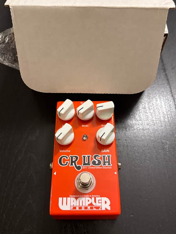 Wampler Crush The Button 2010s - Orange image 1