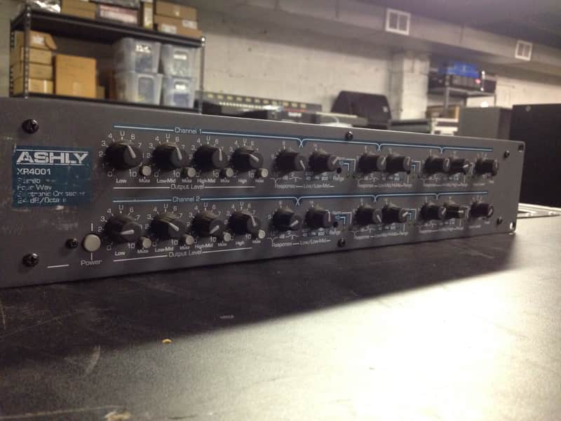 Ashly XR4001 Stereo 4-way Crossover | Reverb