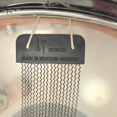 SONOR D-472 Pancake Snare 14x2 aus 1964 - gold glitter image 17