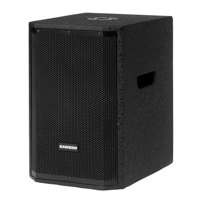 Samson RS1500A Active Subwoofer 15 inch with 1000W Power and Class D Amplifier (Black) image 1