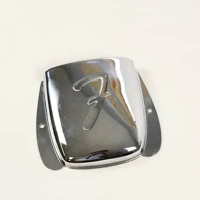 1974 Vintage Fender Jazz Bass Ash Tray Bridge COVER (1960s-1970s) Chrome USA image 1
